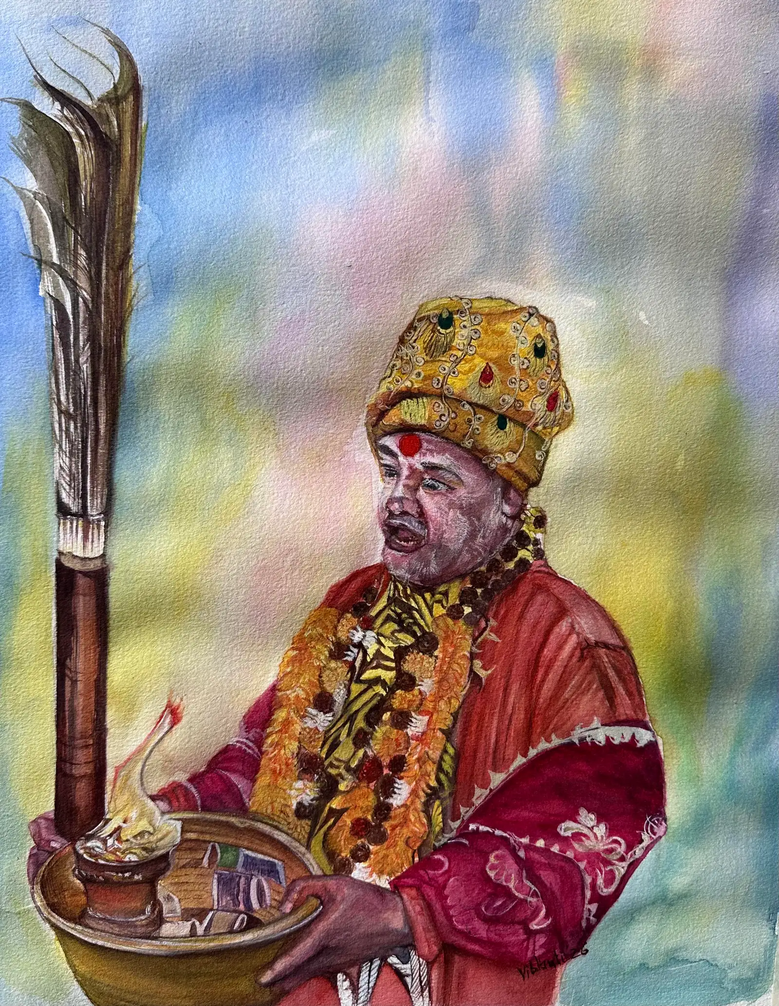 Portrait Paintings — collection by Vibhuti Mehta