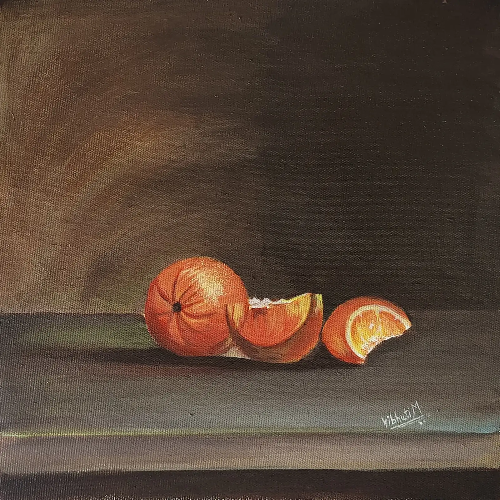 Stay Healthy II — Acrylic still life by Vibhuti Mehta